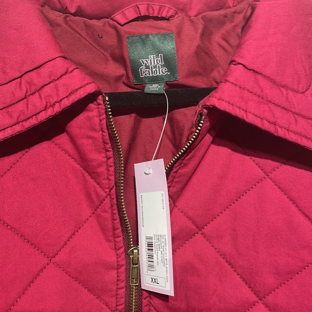 Red Wild Fable Fall Jacket - Picture 2 of 3